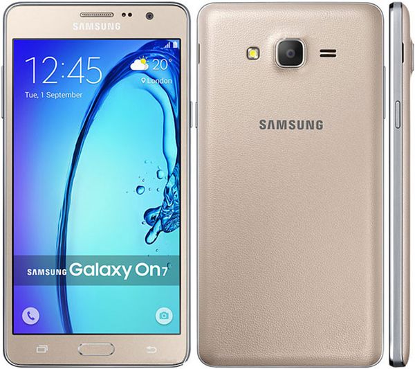 Original Samsung Galaxy On7 G6000 phones Dual SIM Quad Core 1.5GB RAM 8GB 16GB ROM 13MP 4G LTE Refurbished Cell Phone