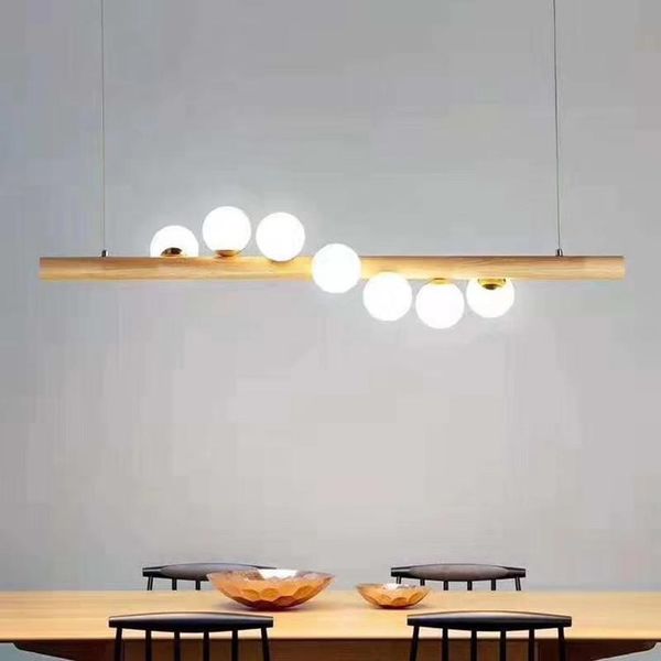 

modern nordic led light hanging lamp luminaire pendant lighting lumiere dining room living lamps
