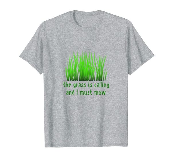 

the grass is calling and i must mow lawn mowing mowologist t-shirt, White;black