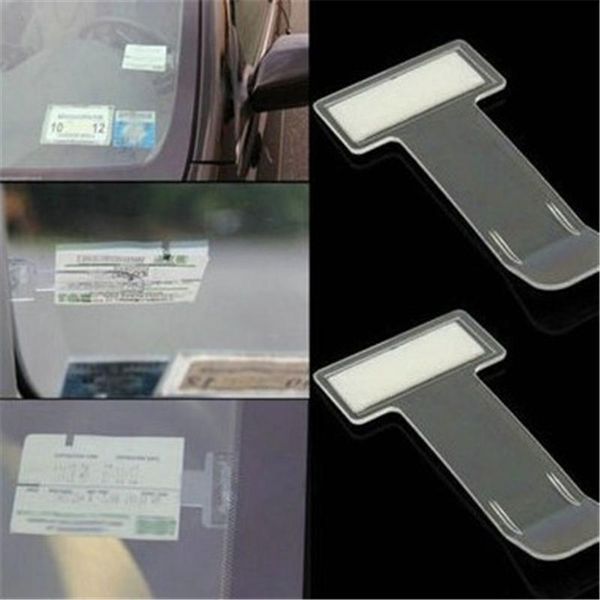 

other vehicle tools 5pcs car styling parking ticket clip auto fastener card bill holder organizer windshield stickers 75 x 40mm mayitr