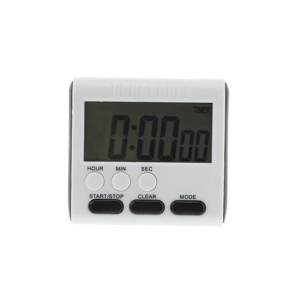 

timers kitchen lcd display digital timer magnetic alarm clock portable battery powered tools for cooking learning sports talk test
