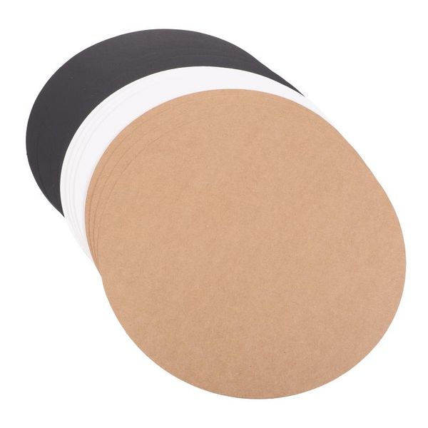 

gift wrap 60pcs round painting cardboard kraft paper cards diy hand drawing cardstocks
