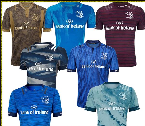 

2021 2022 leinster rugby jersey home away european alternate irish club shirt size s-3xl dse, Black;gray