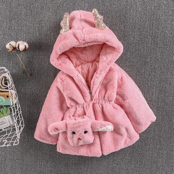 

jackets winter baby for girls clothes clothing cute ears kids hooded coats toddler warm jacket infant boys outerwear wool, Blue;gray