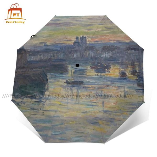 

umbrellas nocturne umbrella automatic windshield creative painting golf compact