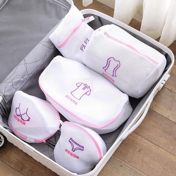 

laundry washing bag portable bra underwear sock shirt clothing wash protecting mesh thicken machine net bags