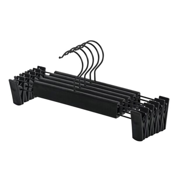 

hangers & racks 10pcs/set metal pants skirt trouser stand holder with 2 adjustable