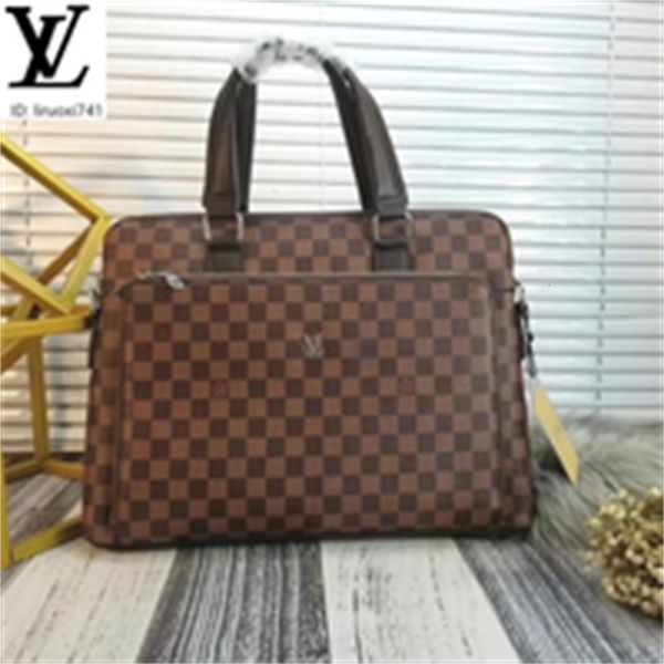 

brand designer luxury hcl1 m3345 brown briefcase men handbags iconic bags shoulder bags totes cross body bag clutches evening