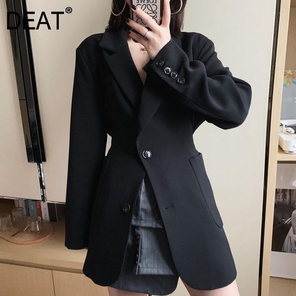 

women's jackets deat 2021 summer fashion women clothes turn-down collar full sleeves single buttons wg63301l, Black;brown