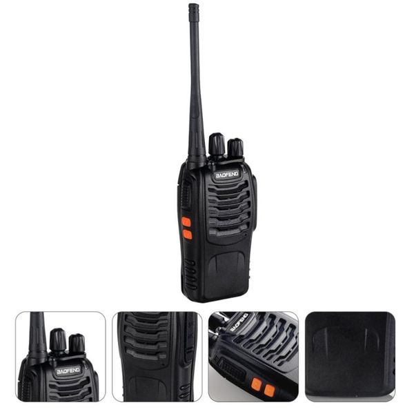 

walkie talkie 1set wireless interphone dustproof 2-way radios for outdoor adventure plug