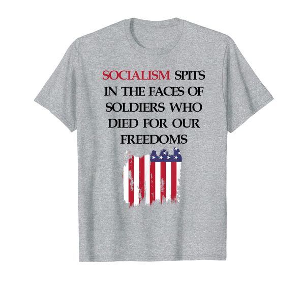 

Anti Socialism Communist Pro Capitalism America Shirt, Mainly pictures
