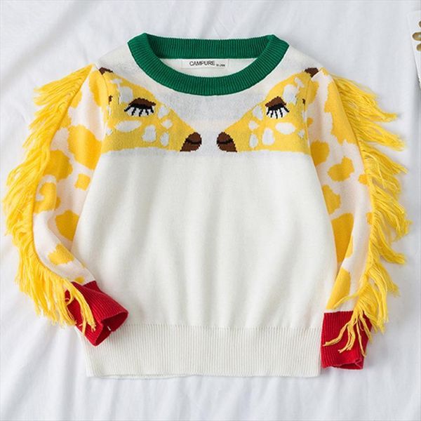 

baby boys girls winter cute cartoon sweater autumn knitted coat children clothing kids pullover sweaters, Blue