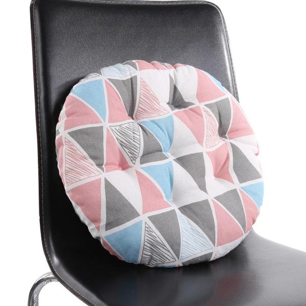 

cushion/decorative pillow round/square seat cushion, fashion printed soft elastic chair pads with ties for home, office
