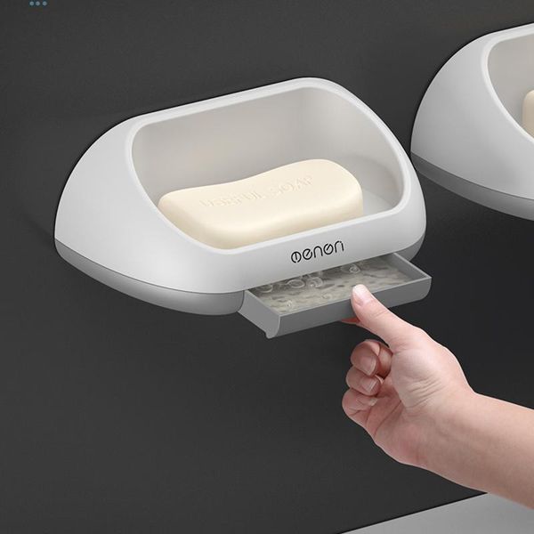 

soap holder storage box drain pan bathroom shelf for home accessories sets dish plastic hand sanitizer bath shower wishes all accessory set
