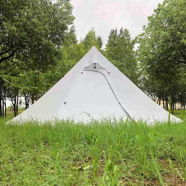 

tents and shelters portable super light 400 outdoor octagonal mountain wild firewood chimney tower camping tent cow pyramid l7a5