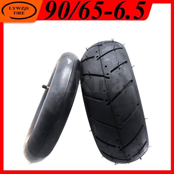 

motorcycle wheels & tires 90/65-6.5 tire inner tube outer tyre for 49cc mini dirt bike electric scooter 11 inch wear resistant