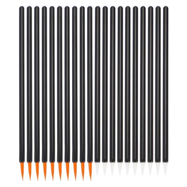 

100pcs disposable eyeliner brushes makeup eye stick brush applicator eyelash curler