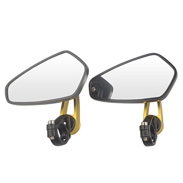 

motorcycle mirrors 2pcs universal 7/8" 22mm bar end rear accessories motorbike scooters rearview mirror side view