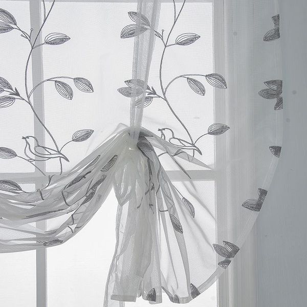 

curtain & drapes roman blinds embroidered kitchen curtains tulle leaf suitable for kitchens bedrooms and pubs