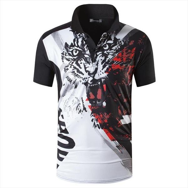 

jeansian sport tee shirts mens polos poloshirts casual wear golf tennis badminton dry fit short sleeve lsl263, White;black