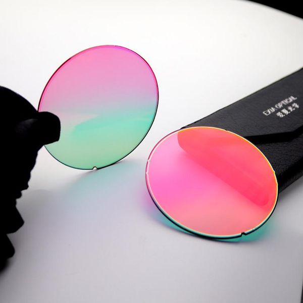 

sunglasses cases & bags vintage eyewear lenses for colorul mirror pink flash colors exia optical a46 series