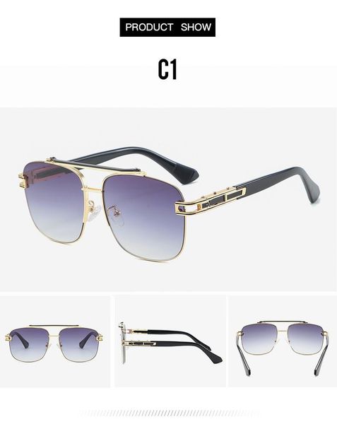 

sunglasses 2021 luxury square ladies fashion glasses classic brand designer retro sun women eyewear shades, White;black