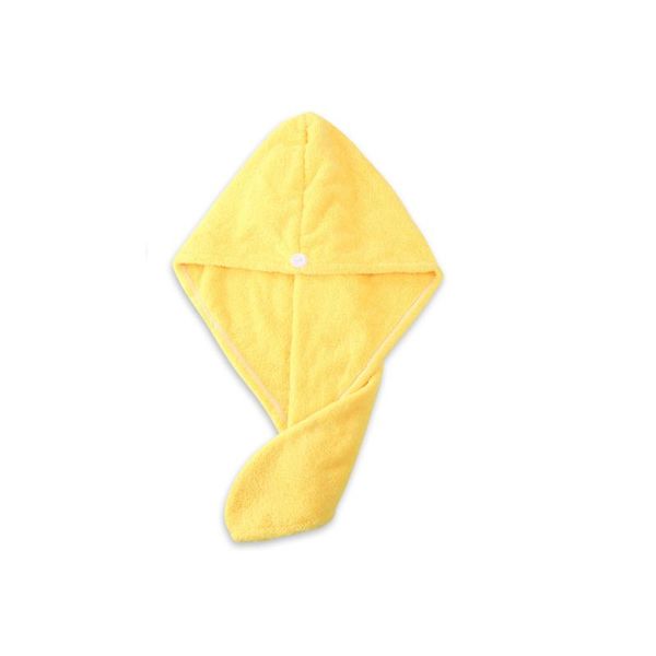 

shower caps pure color absorbent hair cap women bag headscarf quick-drying thickened wiping towel dry