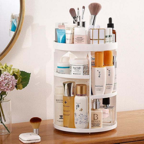 

degree rotating cosmetic organizer box storage boxes & bins