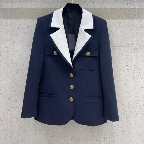 

women's suits & blazers 2021fw autumn women wool luxury blazer female casual fashion coat outerwear ddxgz2v 7.18, White;black
