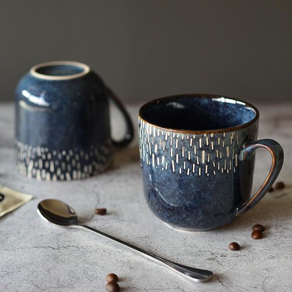 

ceramic retro hanging ear coffee mug nordic style creative personality trend mugs