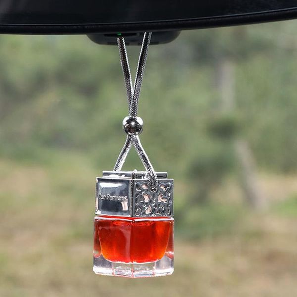

car air freshener scent perfume bottle ornament essential oil diffuser fragrance hanging empty interior accessory storage bottles & jars