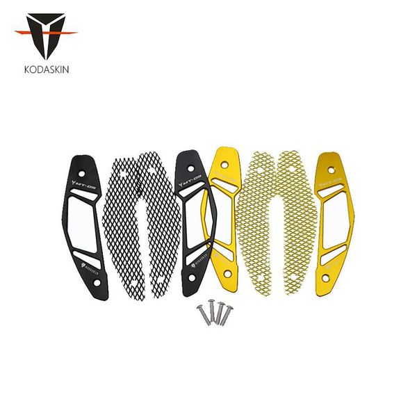 

keychains kodaskin motorcycle air intake covers billet aluminum case for yamaha mt-09 mt09 mt 09, Silver