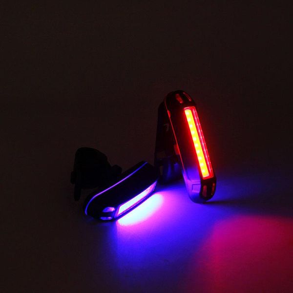 

bike lights usb rechargeable led tail light bright bicycle rear cycling safety 2 mode options waterproof jlrr