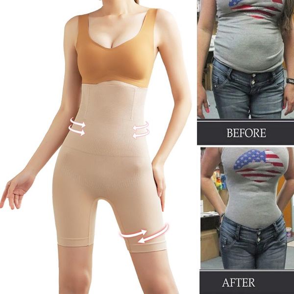 

like seamless ultra-thin high waist training women shapewear slimming fat burning tummy control abdomen pants women's shapers, Black;white