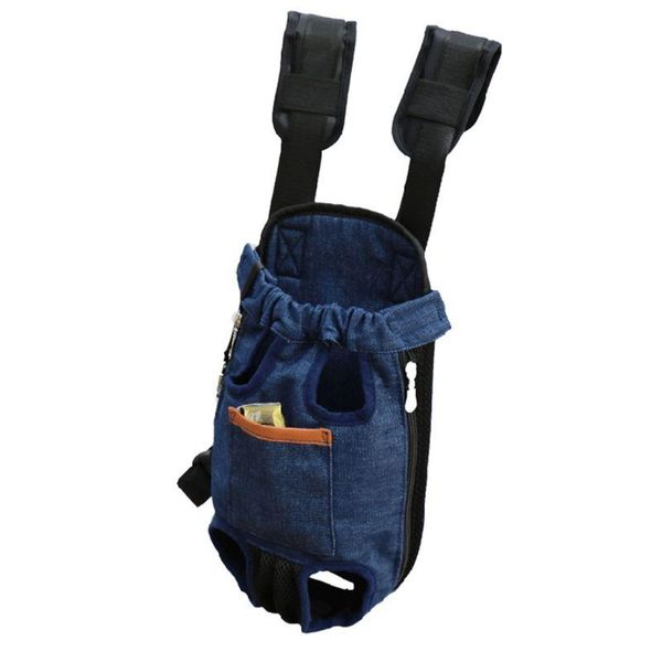 

backpack outdoor adjustable pet dog puppy cat leg out front bag carrier travel walkin