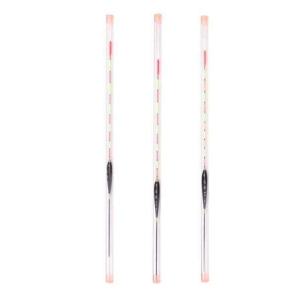 

fishing accessories 3pcs thickened float sets balsam fir floating stick buoy bobber carp tackles drop