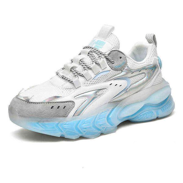 

daddy sho 2021 autumn winter ins trend casual sports small white men's running