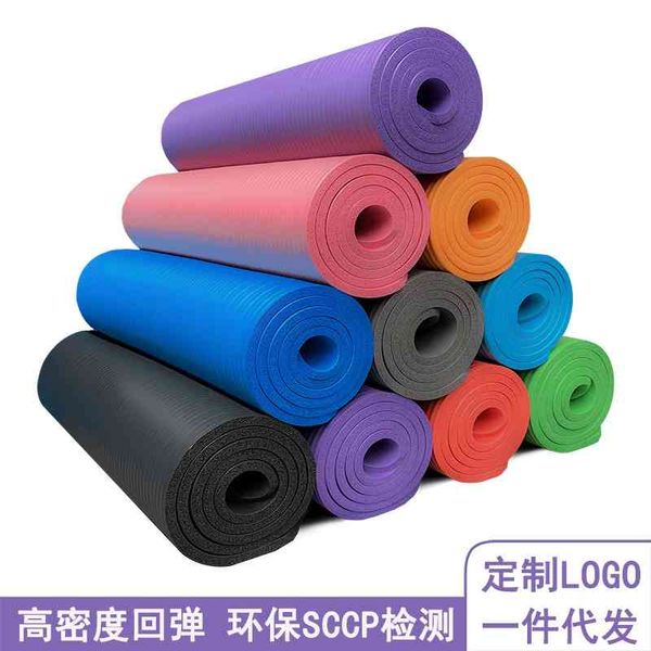 

yoga mat nbr dance fitness yoga mat thickening printing