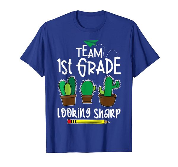 

Team First Grade Looking Sharp Cactus T-Shirt 1st day, Mainly pictures