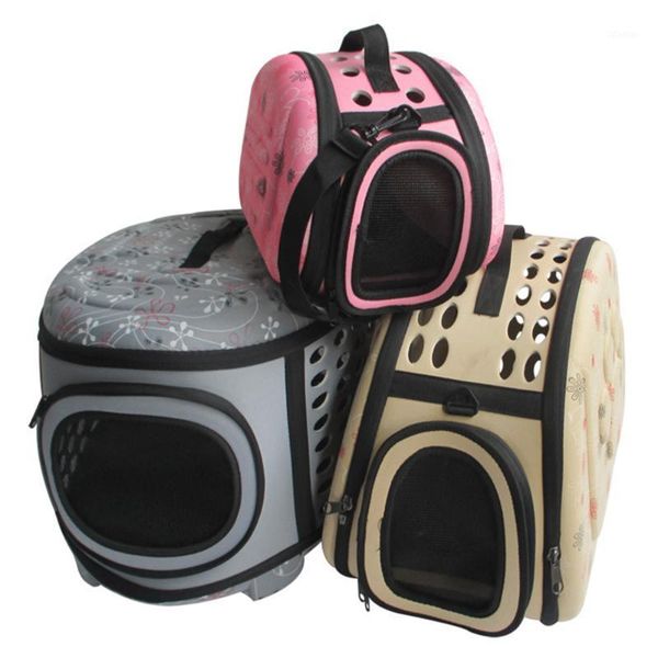 

cat carriers,crates & houses portable travel small pets carrier outdoors foldable crate kitty handbag soft shoulder bag for dogs breatha