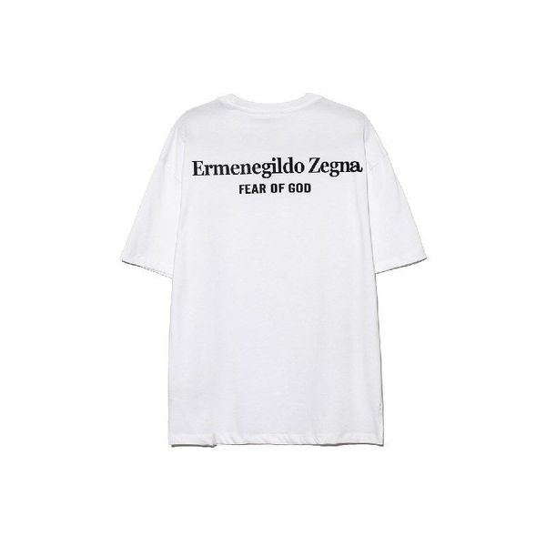 

men's luxury designer t shirt 21ss fear of god fog essentials mens and womens casual short sleeves, White;black