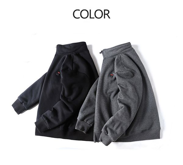 

fleece jackets male thicken men winter jeans men coat outerwear keep warm 7xl 8xl techwear anime seadoo anorak stone, Black;brown