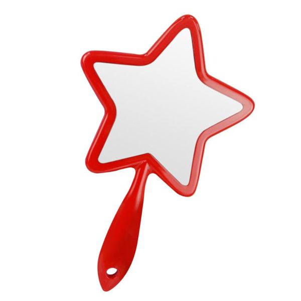 

compact mirrors 1pc lovely makeup mirror female handle beauty handheld