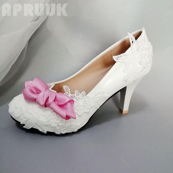 

dress shoes white lace pumps woman bridal wedding bride plus size 41 42 ladies bridesmaid party ceremony, Black