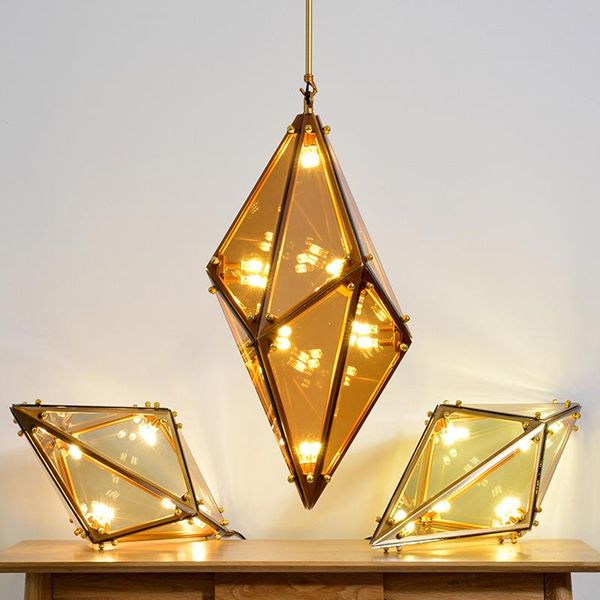 

pendant lamps led stone hanglampen hanging lamp lumiere kitchen fixtures bedroom dining room light living