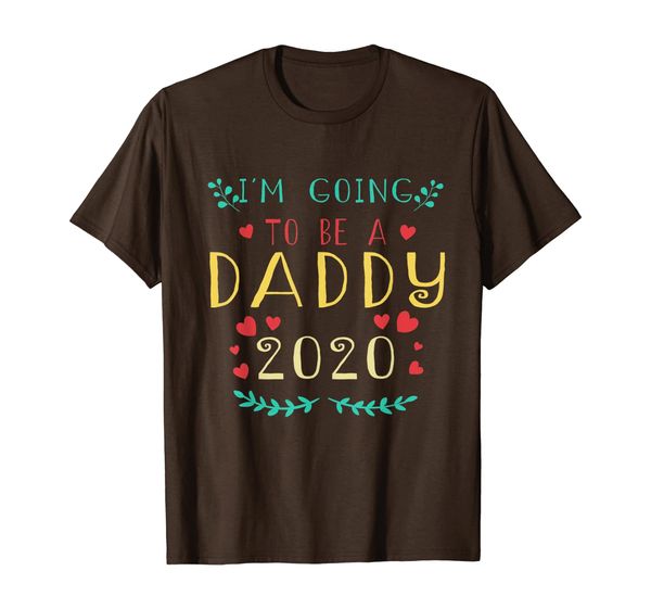 

i am going to be daddy 2020 promoted shirt father's day gift t-shirt, White;black