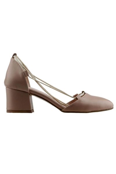 

sandals 97544-1156 5 cm heel lady skin shoes, Black