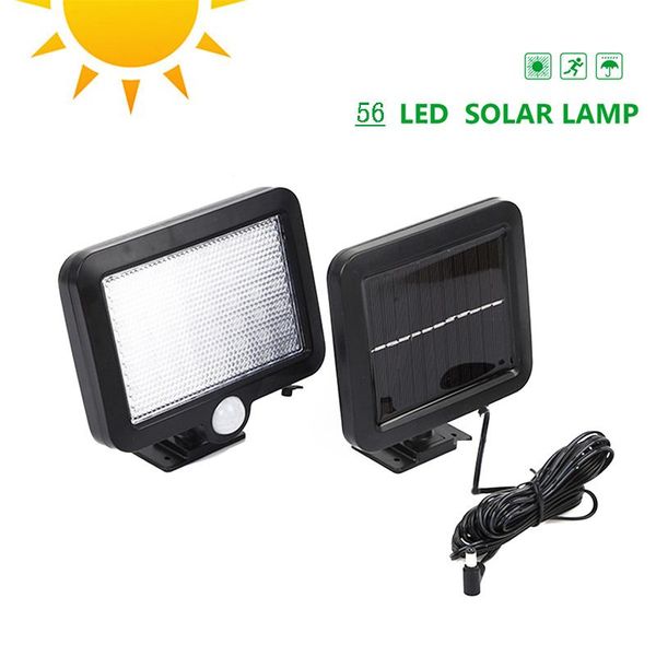 

solar lamps ivyshion waterproof energy saving outdoor yard garden 56 led powered lamp pir motion sensor rechargeable wall light