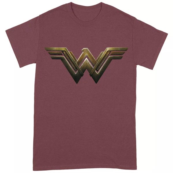 

batman v superman ww logo licensed t-shirt men, White;black