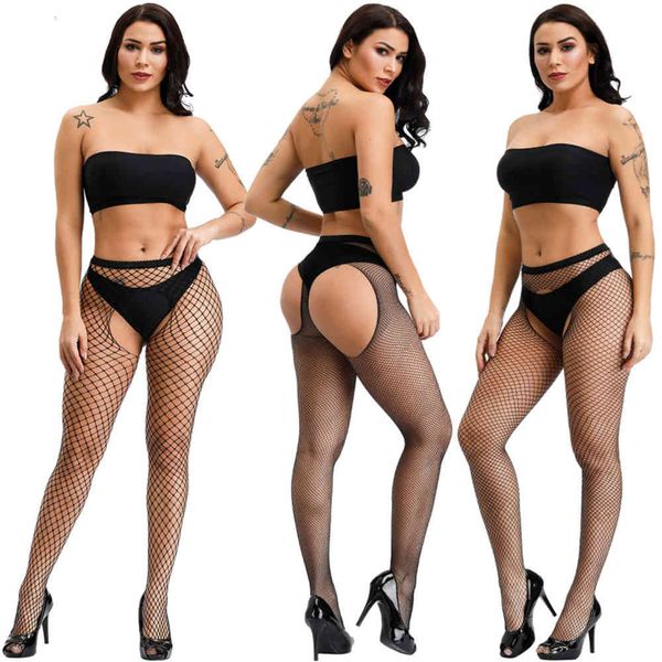 

stockings two side open fun silk out take pantyhose 3022, Black;white